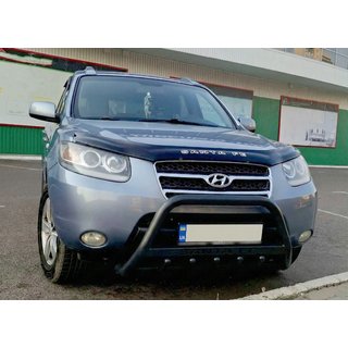 Parabulloni WT004 Nero (Acciaio Inox) Hyundai Santa Fe 2 2006-2012 foto 2