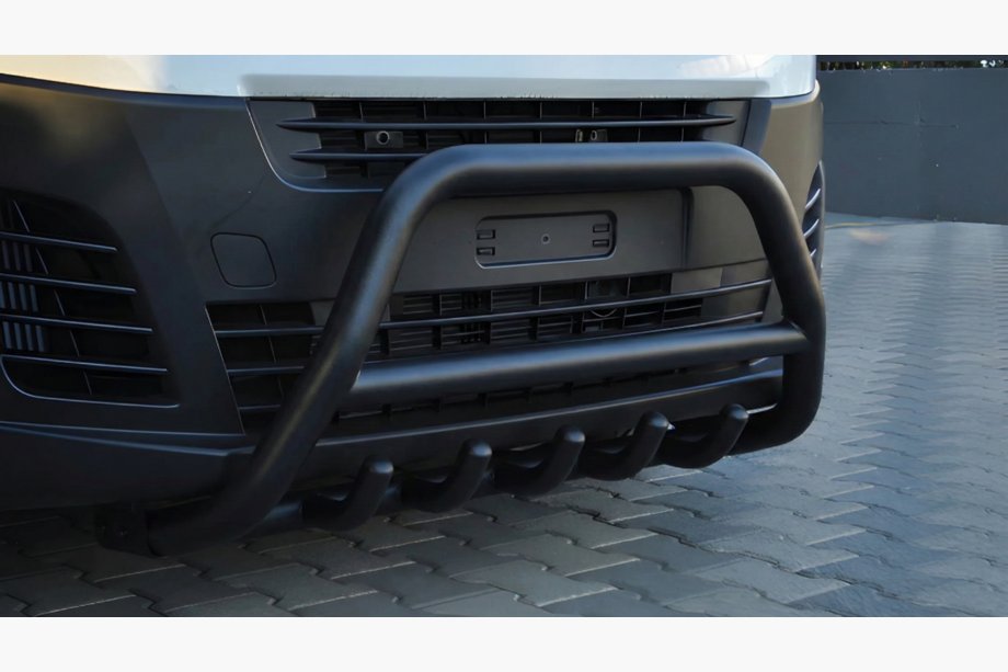 Citroen SpaceTourer 2016- Parabullbar WT003 Nero Acciaio Inox Image