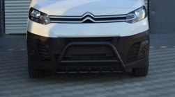 Toyota Proace 2016- Parabullbar WT003 Nero Acciaio Inox foto 3
