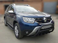 Renault Duster 2018-2024 Parabullbar senza scritta WT003 Nero (acciaio inox) foto 1