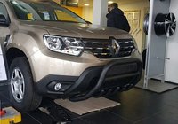 Dacia Duster 2018-2024 Parabullbar senza scritta WT003 Nero (acciaio inox) foto 8