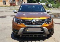 Dacia Duster 2018-2024 Parabullbar senza scritta WT003 Nero (acciaio inox) foto 6