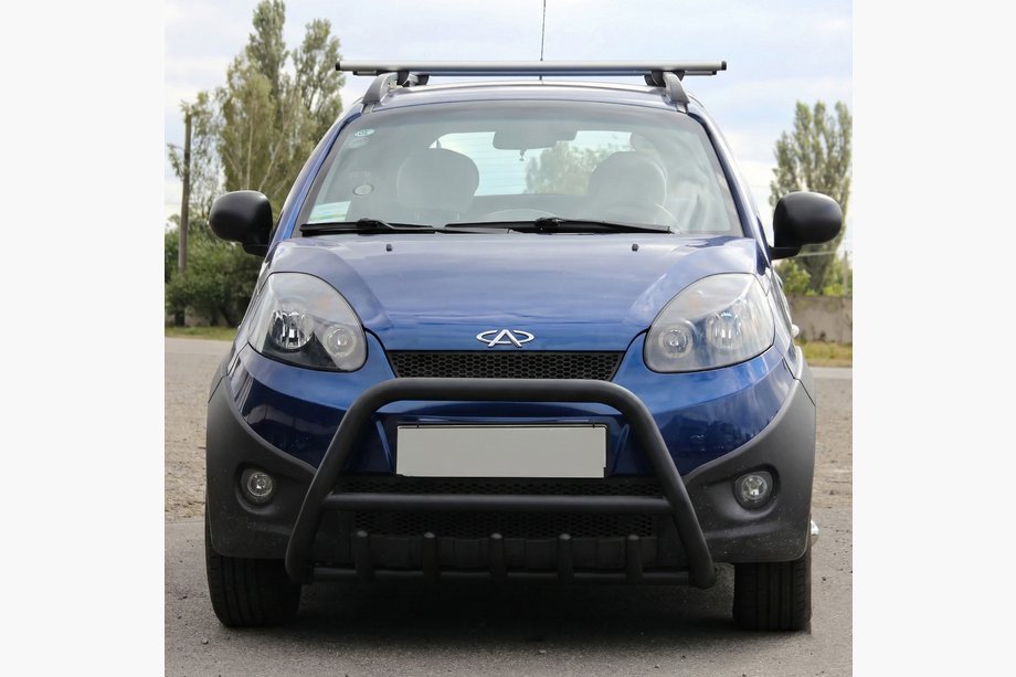 Chery Beat 2009-2015 Parabullbar WT003 Nero Acciaio Inox Image