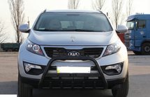 Kia Sportage 2010-2015 Parabulloni WT004 Nero (Acciaio Inox) foto 2