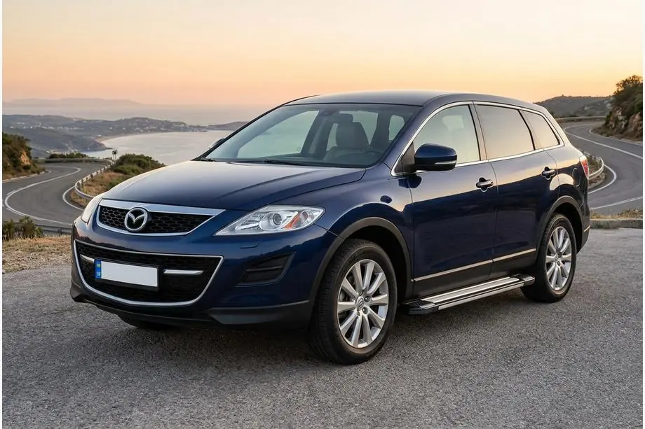 Mazda CX-9 2007-2016 Pedane Laterali Rainbow (2 pz, Alluminio) Image