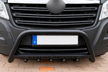 Fiat Ducato 2006-2025 Parabulloni WT004 Nero (Acciaio Inox) foto 1