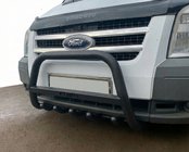 Ford Transit 2000–2014 Parabulloni WT004 Nero (Acciaio Inox) foto 1