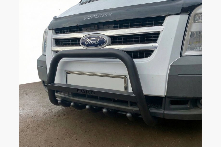 Ford Transit 2000–2014 Parabulloni WT004 Nero (Acciaio Inox) Image