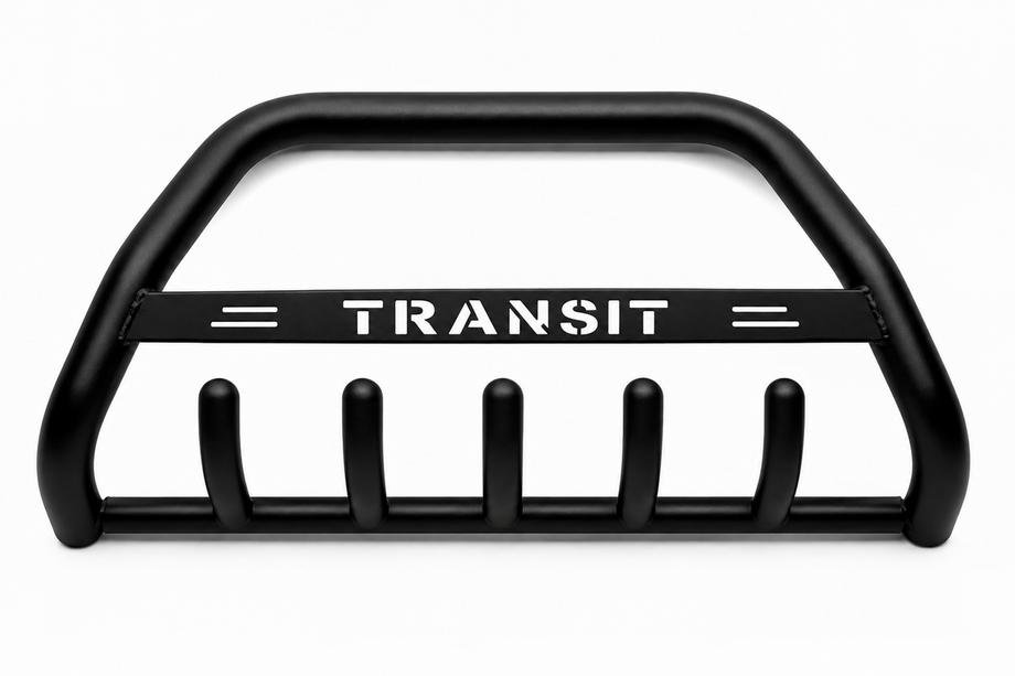 Ford Transit 2014- Parabulloni WT004 Nero (Acciaio Inox) Image