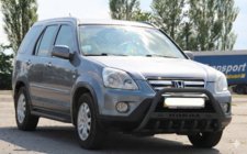 Honda CRV 2001-2006 Parabulloni WT004 Nero (Acciaio Inox) foto 2