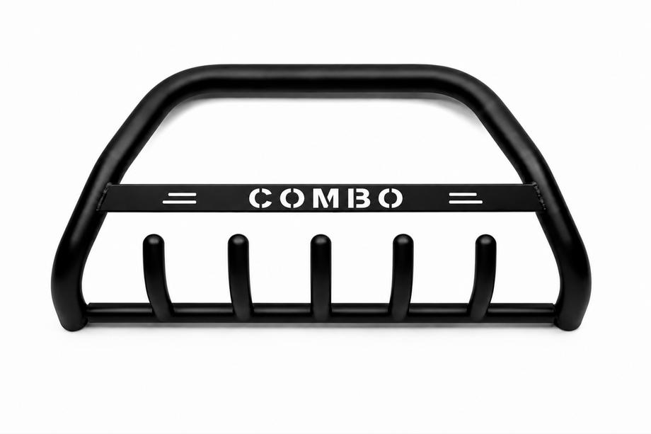 Opel Combo 2012-2018 Parabulloni WT004 Nero (Acciaio Inox) Image