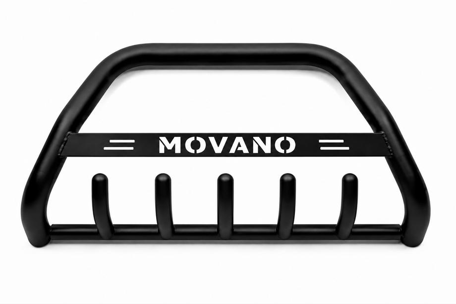 Opel Movano 2010-2021 Parabulloni WT004 Nero (Acciaio Inox) Image