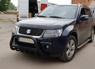 Suzuki Grand Vitara 2005-2017 Parabulloni WT004 Nero (Acciaio Inox) foto 1