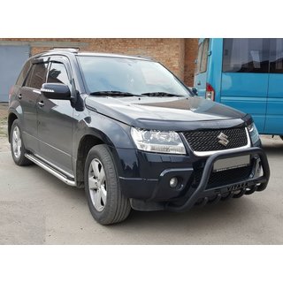 Parabulloni WT004 Nero (Acciaio Inox) Suzuki Grand Vitara 2005-2017 foto 4