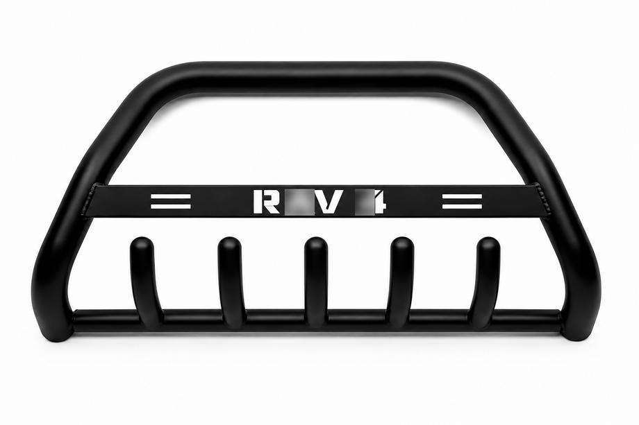 Toyota Rav 4 2006-2013 Parabulloni WT004 Nero (Acciaio Inox) Image