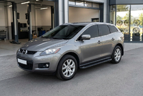 Mazda CX-7 2006-2012 Pedane Laterali Allmond Black (2 pz, Alluminio) foto 1