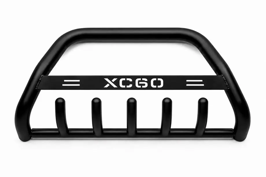 Volvo XC60 2009-2017 Parabulloni WT004 Nero (Acciaio Inox) Image