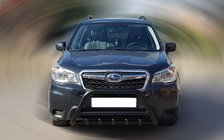 Subaru Forester 2013-2018 Parabullbar WT003 Nero Acciaio Inox foto 4