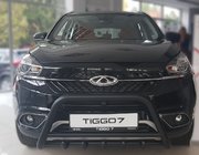 Chery Tiggo 7 2016-2019 Parabullbar WT003 Nero Acciaio Inox foto 1