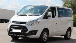 Ford Custom 2013-2022 Parabullbar WT003 Nero Acciaio Inox foto 1