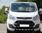 Ford Custom 2013-2022 Parabullbar WT003 Nero Acciaio Inox foto 3