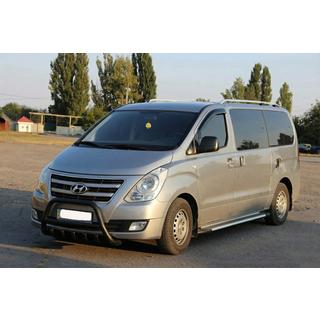 Parabullbar WT003 Nero Acciaio Inox Hyundai H300, H1, Starex 2008-2020 foto 3