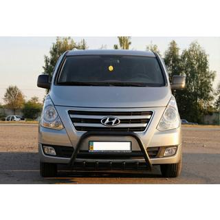 Parabullbar WT003 Nero Acciaio Inox Hyundai H300, H1, Starex 2008-2020 foto 1