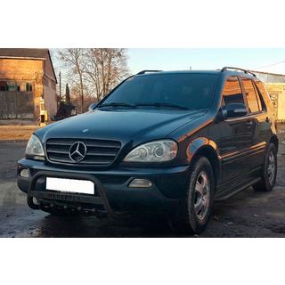 Parabulloni WT004 Nero (Acciaio Inox) Mercedes ML W163 1997-2005 foto 3
