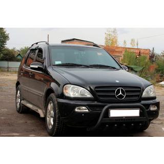 Parabulloni WT004 Nero (Acciaio Inox) Mercedes ML W163 1997-2005 foto 1