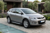 Mazda CX-7 2006-2012 Pedane Laterali Sunrise (2 pz, Alluminio) foto 1
