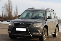 Skoda Yeti 2009-2017 Parabullbar WT003 Nero Acciaio Inox foto 4