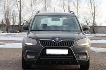 Skoda Yeti 2009-2017 Parabullbar WT003 Nero Acciaio Inox foto 3