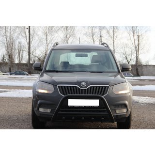 Parabullbar WT003 Nero Acciaio Inox Skoda Yeti 2009-2017 foto 3