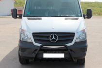 Mercedes Sprinter W906 2006–2018 Parabullbar WT004 (nero) foto 3