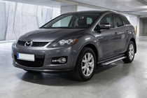 Mazda CX-7 2006-2012 Pedane Laterali Line (2 pz, Alluminio) foto 1