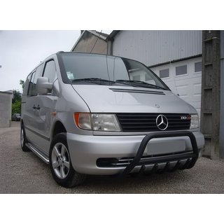 Parabulloni WT003 Nero (Acciaio Inox) Mercedes Vito W638 1996-2003 foto 1