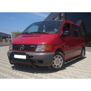 Parabulloni WT003 Nero (Acciaio Inox) Mercedes Vito W638 1996-2003 foto 3