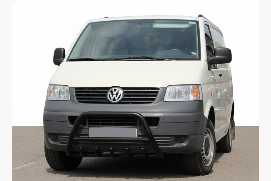 Volkswagen T5 Multivan 2003–2010 Parabulloni WT003 Nero (Acciaio Inox) Image
