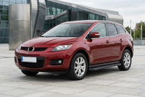 Mazda CX-7 2006-2012 Pedane Laterali Bosphorus Black (2 pz, Alluminio) foto 1