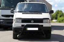 Volkswagen T4 Transporter 1990-2003 Parabulloni WT003 Nero (Acciaio Inox) foto 2