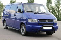 Volkswagen T4 Transporter 1990-2003 Parabulloni WT003 Nero (Acciaio Inox) foto 5