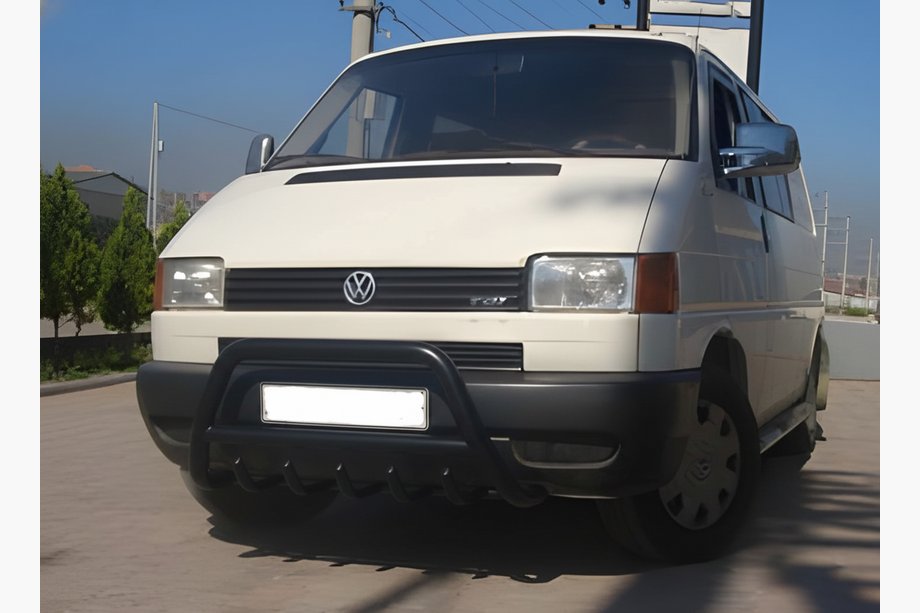 Volkswagen T4 Transporter 1990-2003 Parabulloni WT003 Nero (Acciaio Inox) Image