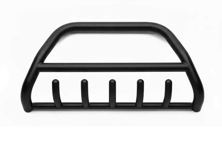 Volkswagen T4 Transporter 1990-2003 Parabulloni WT003 Nero (Acciaio Inox) Foto 8