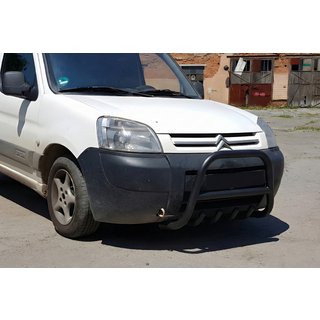 Parabullbar WT003 Nero Acciaio Inox Citroen Berlingo 1996-2008 foto 4