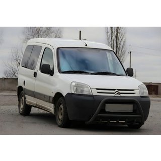 Parabullbar WT003 Nero Acciaio Inox Citroen Berlingo 1996-2008 foto 1
