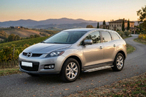 Mazda CX-7 2006-2012 Pedane Laterali Rainbow (2 pz, Alluminio) foto 1