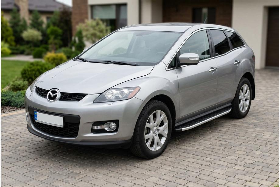 Mazda CX-7 2006-2012 Pedane Laterali Fullmond (2 pz, alluminio) Image