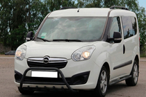 Opel Combo 2012-2018 Parabullbar WT003 Nero Acciaio Inox foto 1