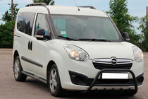 Opel Combo 2012-2018 Parabullbar WT003 Nero Acciaio Inox foto 3