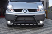 Renault Trafic 2001–2015 Parabulloni WT003 Nero (Acciaio Inox) foto 1